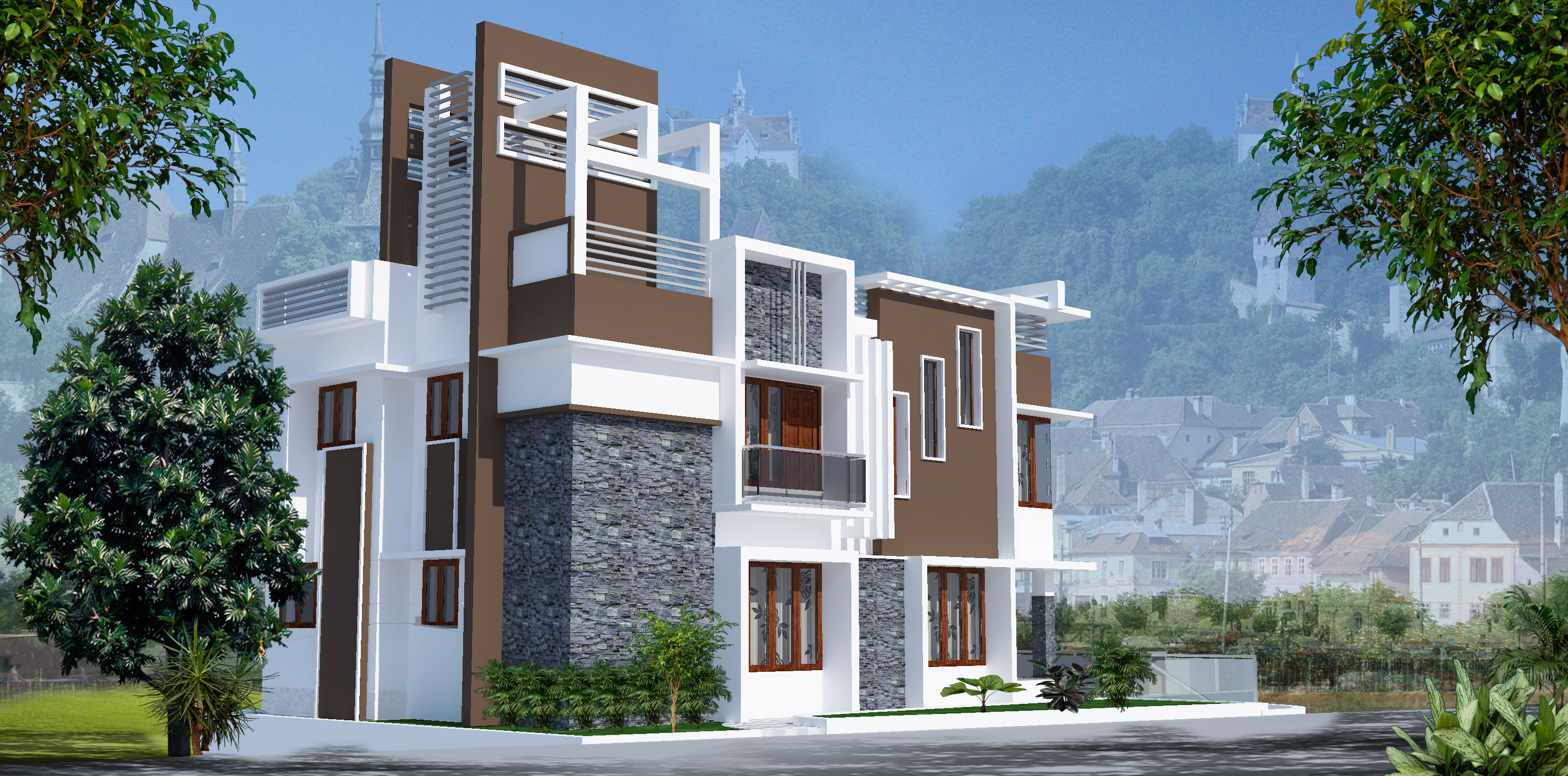 Aswathy residence — view 4
